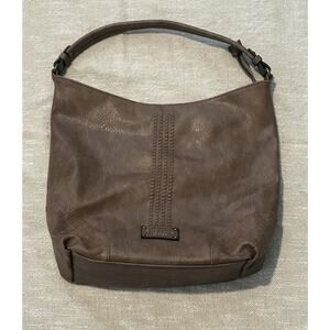 Darcy Marks London Coffee Taupe Brown Handbag Hobo Bag Bohemian Whymsical